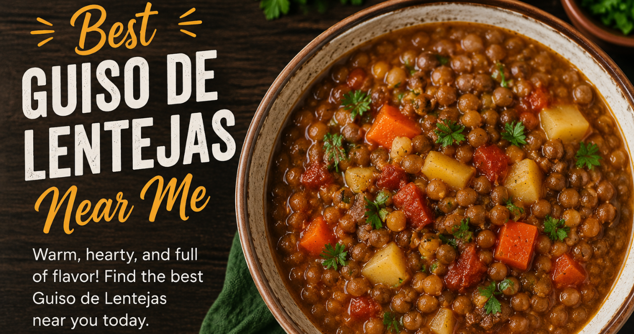 Best Guiso de Lentejas Near Me